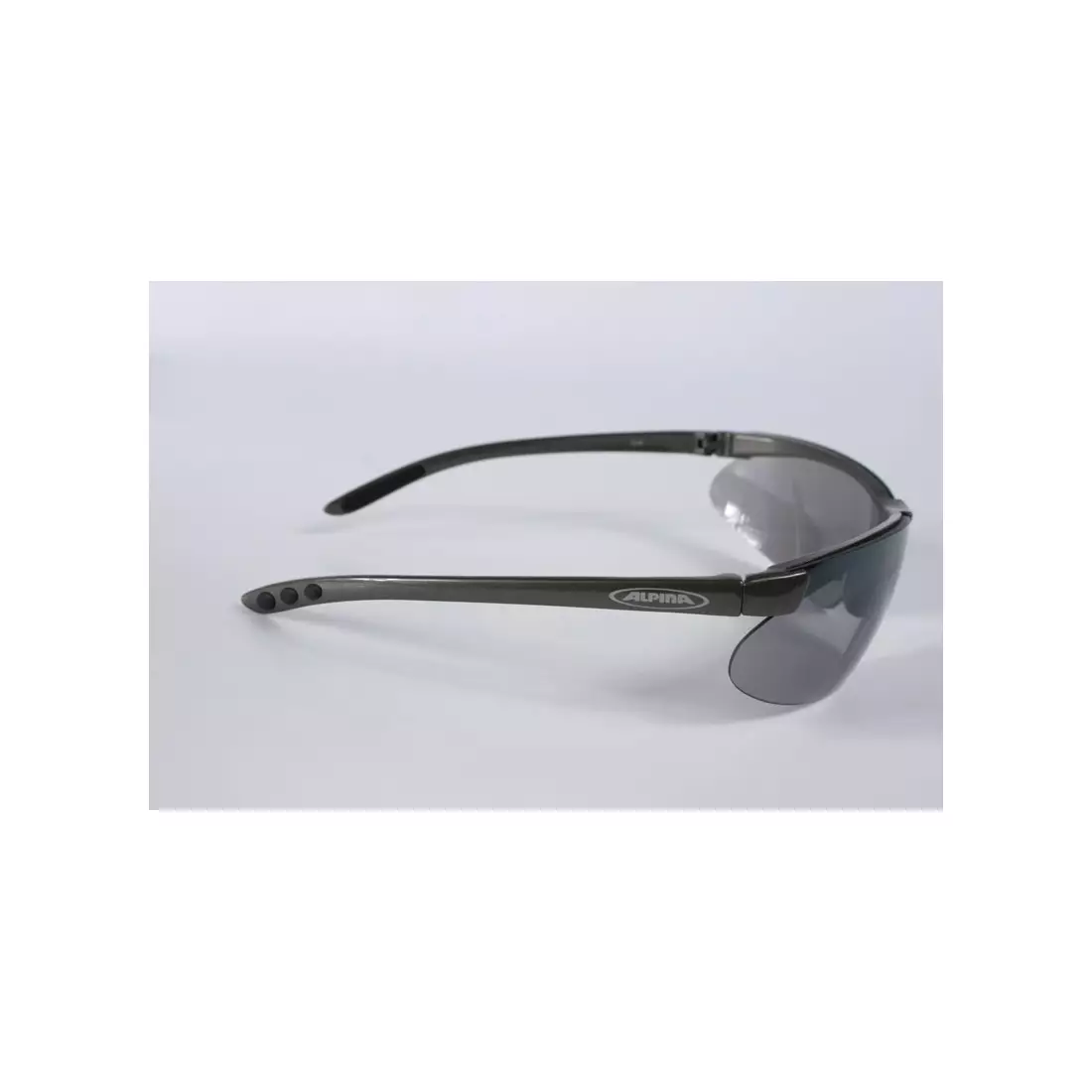 ALPINA DRIFT sports glasses - color: Steel
