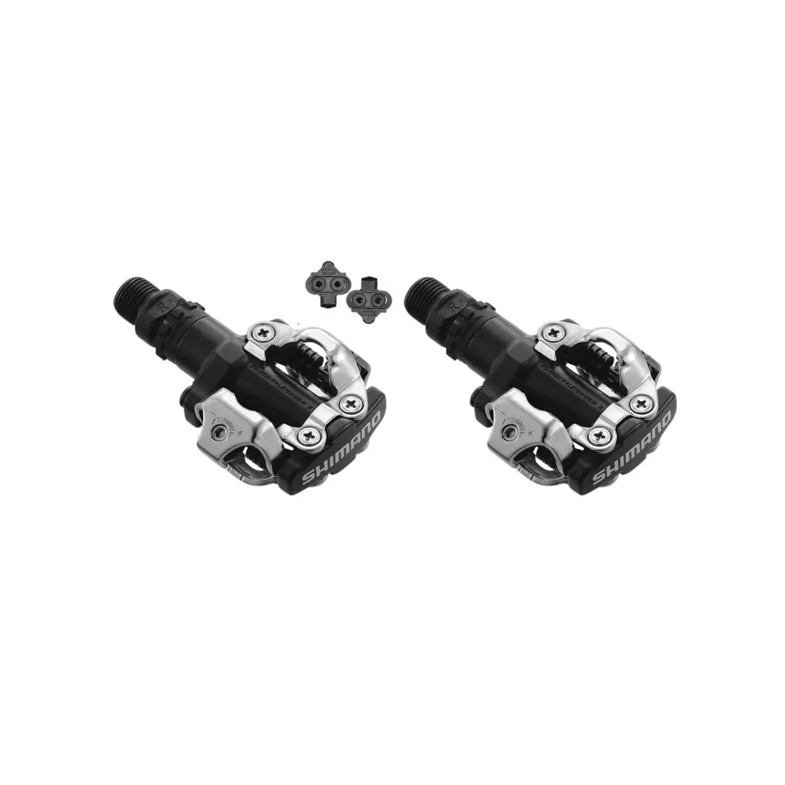 SHIMANO MTB / trekking bicycle pedals with cleats black PD-M520