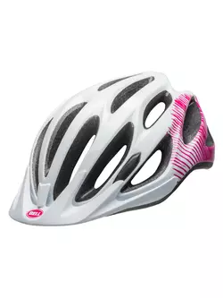 BELL MTB COAST JOY RIDE BEL-7088748 women's cycling helmet gloss white cherry fibers