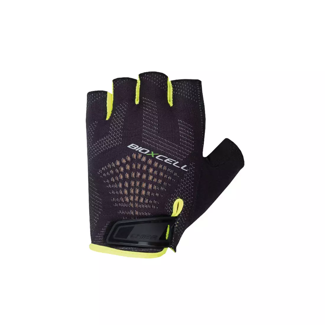 CHIBA BIOXCELL SUPER FLY cycling gloves black / fluor 3060318