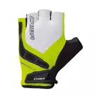 CHIBA BIOXCELL cycling gloves, white and green 30617