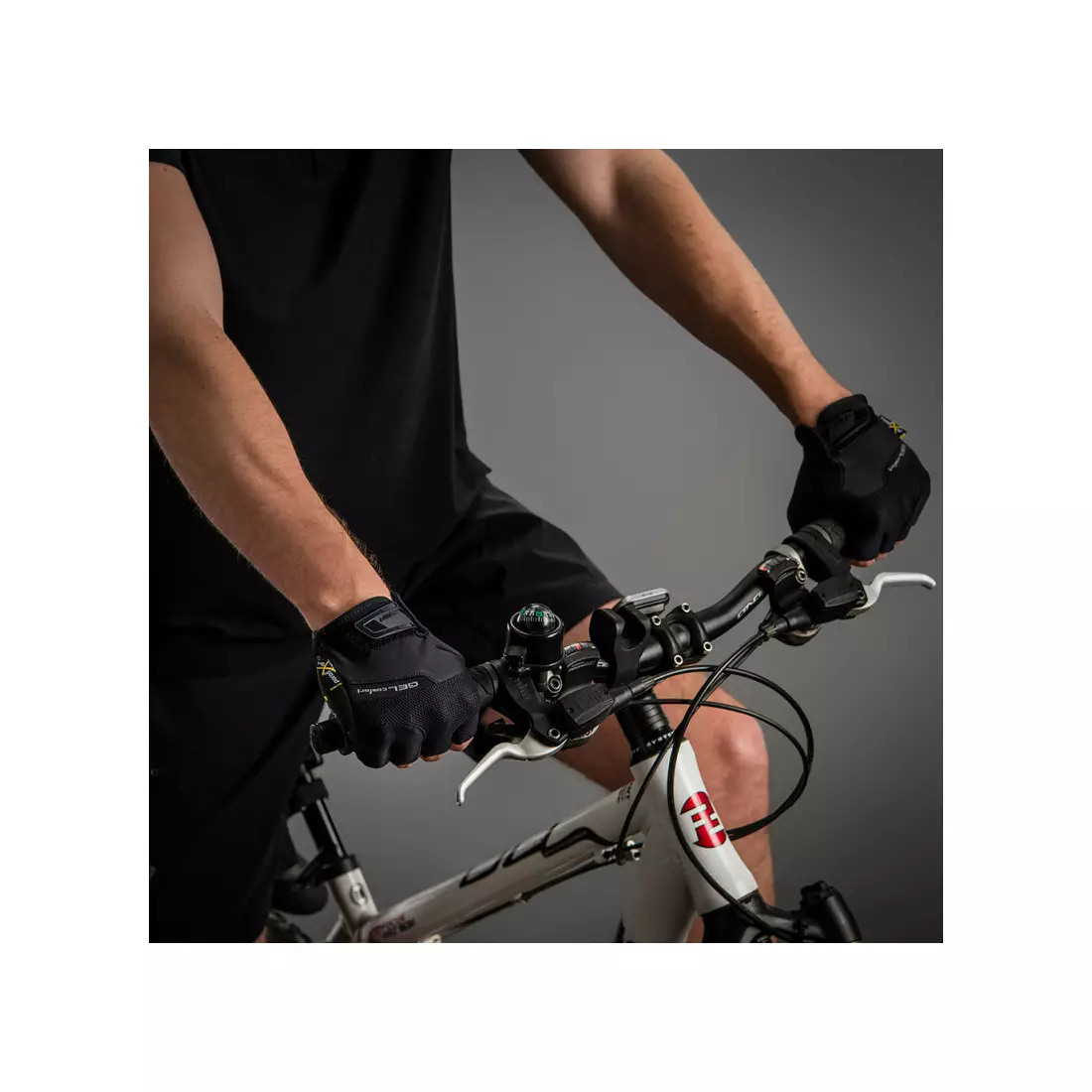 CHIBA GEL COMFORT cycling gloves, black 3040518