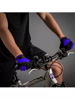 CHIBA GEL COMFORT cycling gloves, blue, 3040518