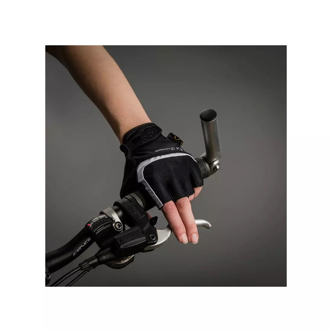 CHIBA LADY GEL women's cycling gloves, black