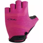 CHIBA LADY SUPER LIGHT women's cycling gloves, pink