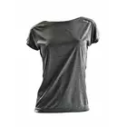 CRAFT RADIATE women's sports T-shirt, black and gray, 1905382-975000