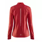 CRAFT REFLECTIVE ZIP 1905499-452000 women's long-sleeved running T-shirt pink