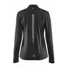 CRAFT REFLECTIVE ZIP 1905499-998000 women's long-sleeved running T-shirt black