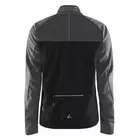 CRAFT RIME winter cycling jacket, black-gray 1905452-975999