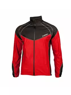 CROSSROAD FREEPORT winter cycling jacket, red