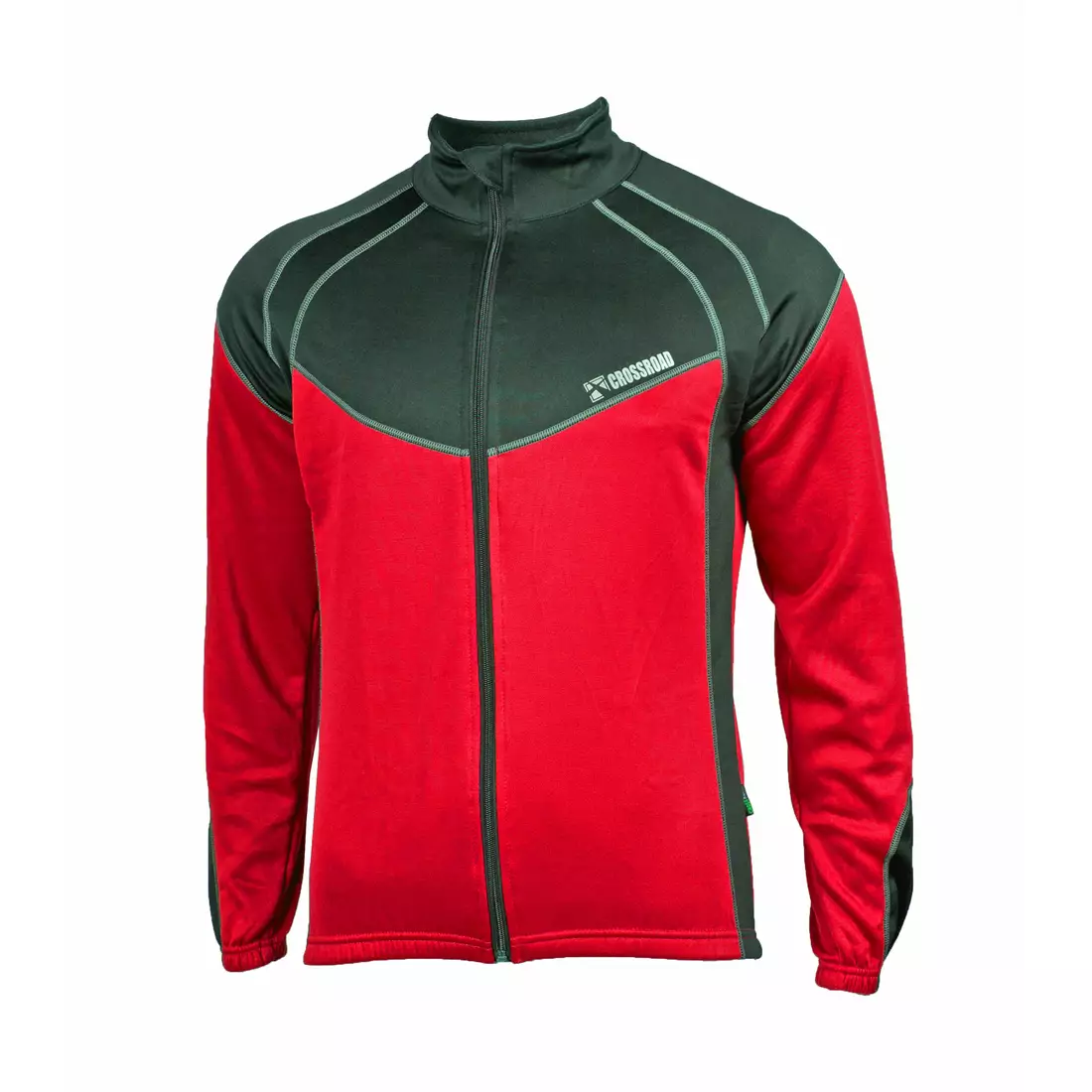 CROSSROAD KENT warm cycling sweatshirt, black and red