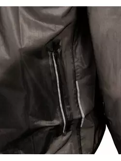 CROSSROAD RACE ultralight rainproof cycling jacket, transparent-black