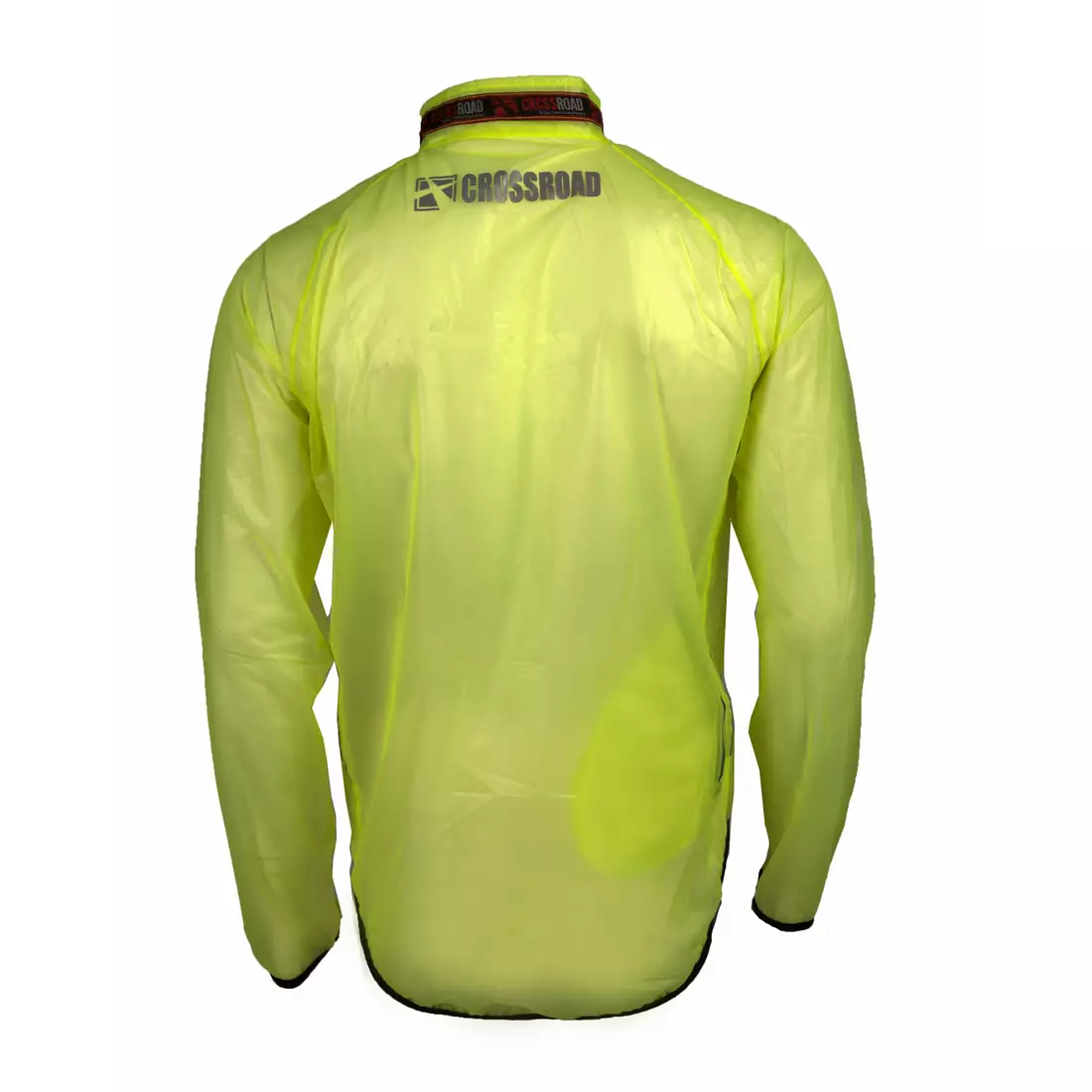 CROSSROAD RACE ultralight rainproof cycling jacket, transparent-fluorine
