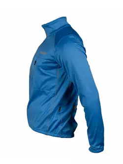 CROSSROAD ROCKFORD winter cycling jacket, softshell, blue