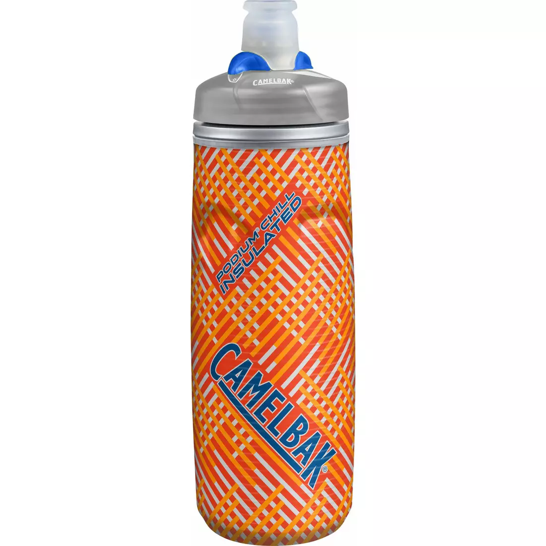Camelbak SS18 Podium Chill Thermal Cycling Water Bottle 21oz/620ml Poppy