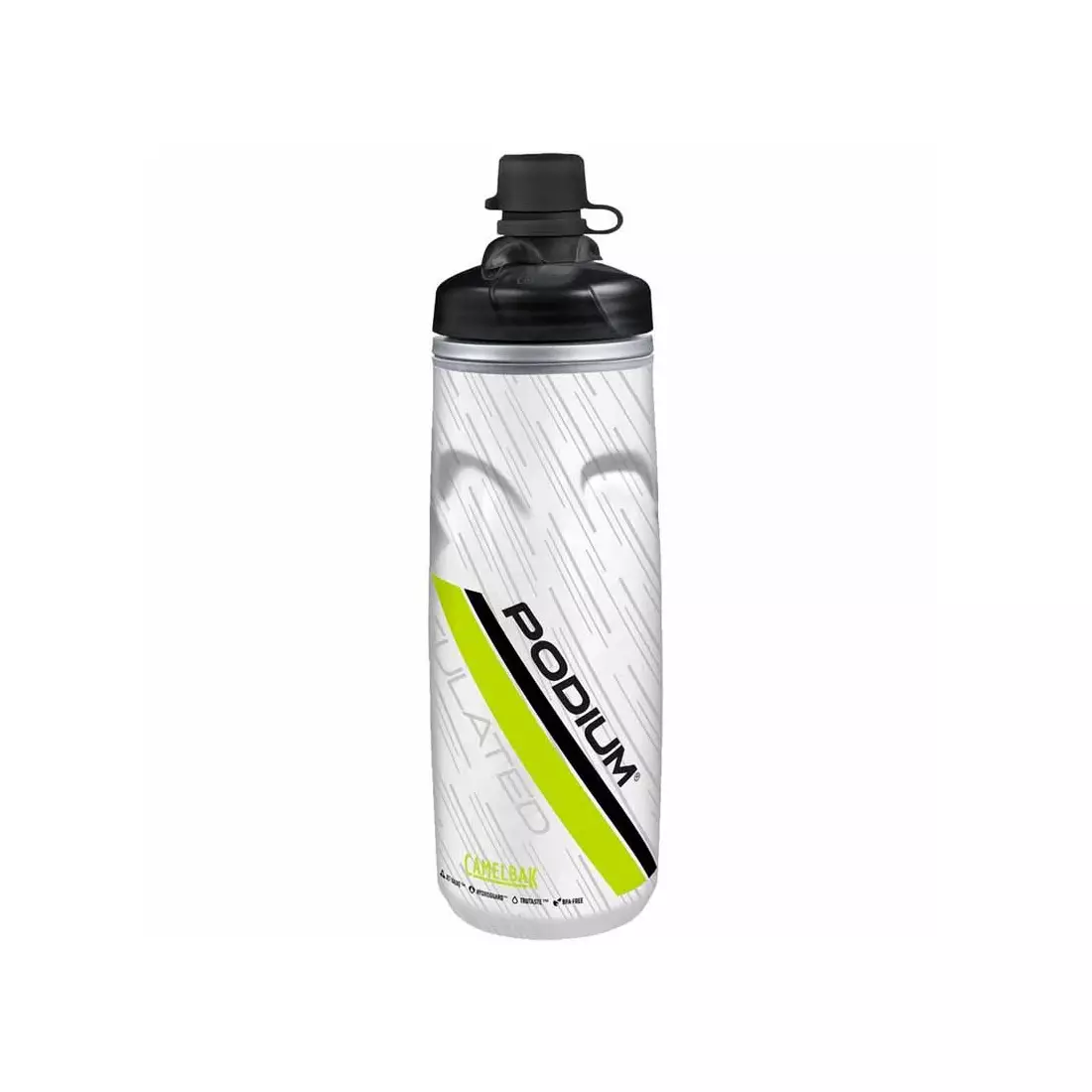 Camelbak SS18 Thermal Bike Water Bottle Dirt Series Podium Chill 21oz / 620ml Lime