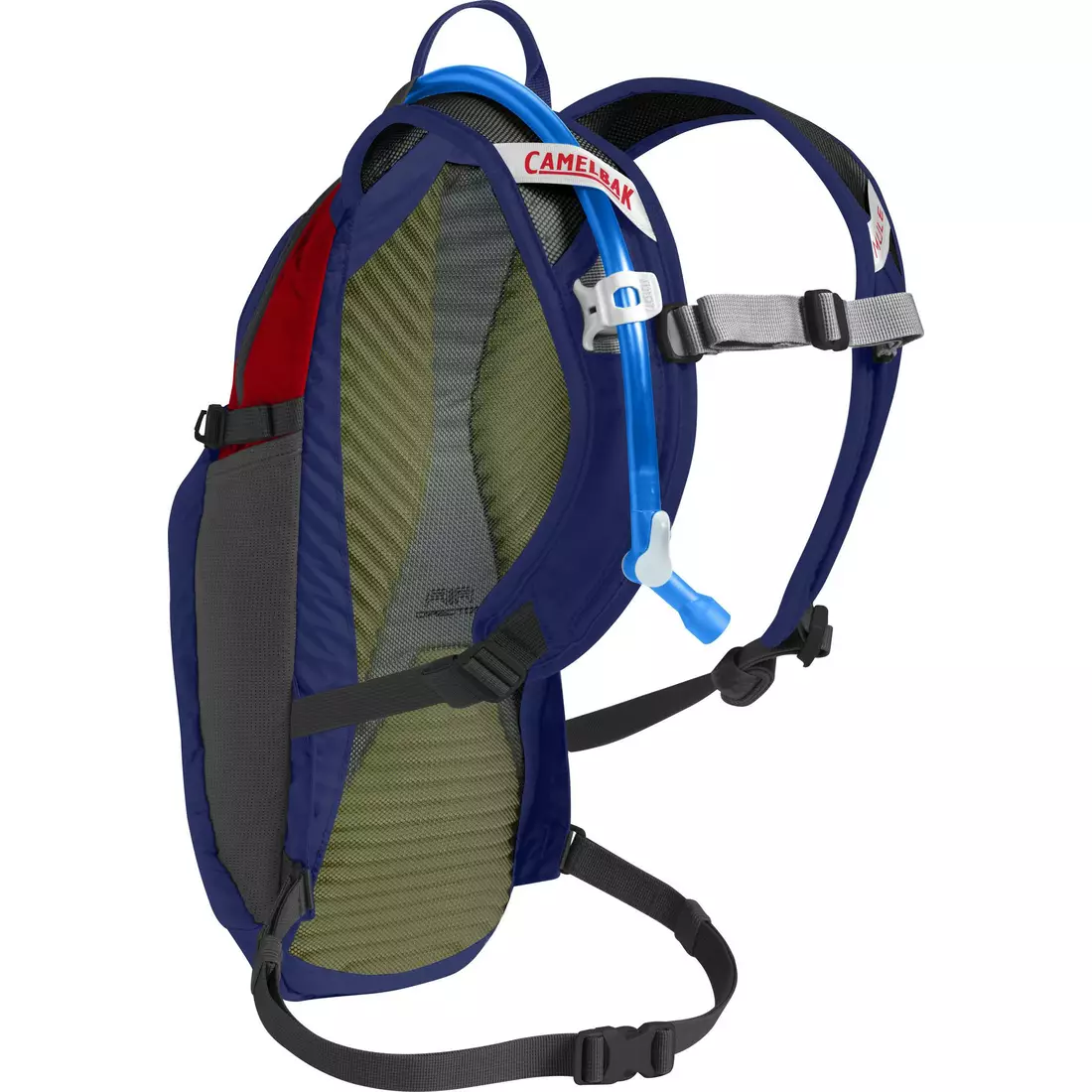 Camelbak SS18 backpack with water bladder Lobo 100oz/ 3L Pitch Blue/Racing Red 1118405000