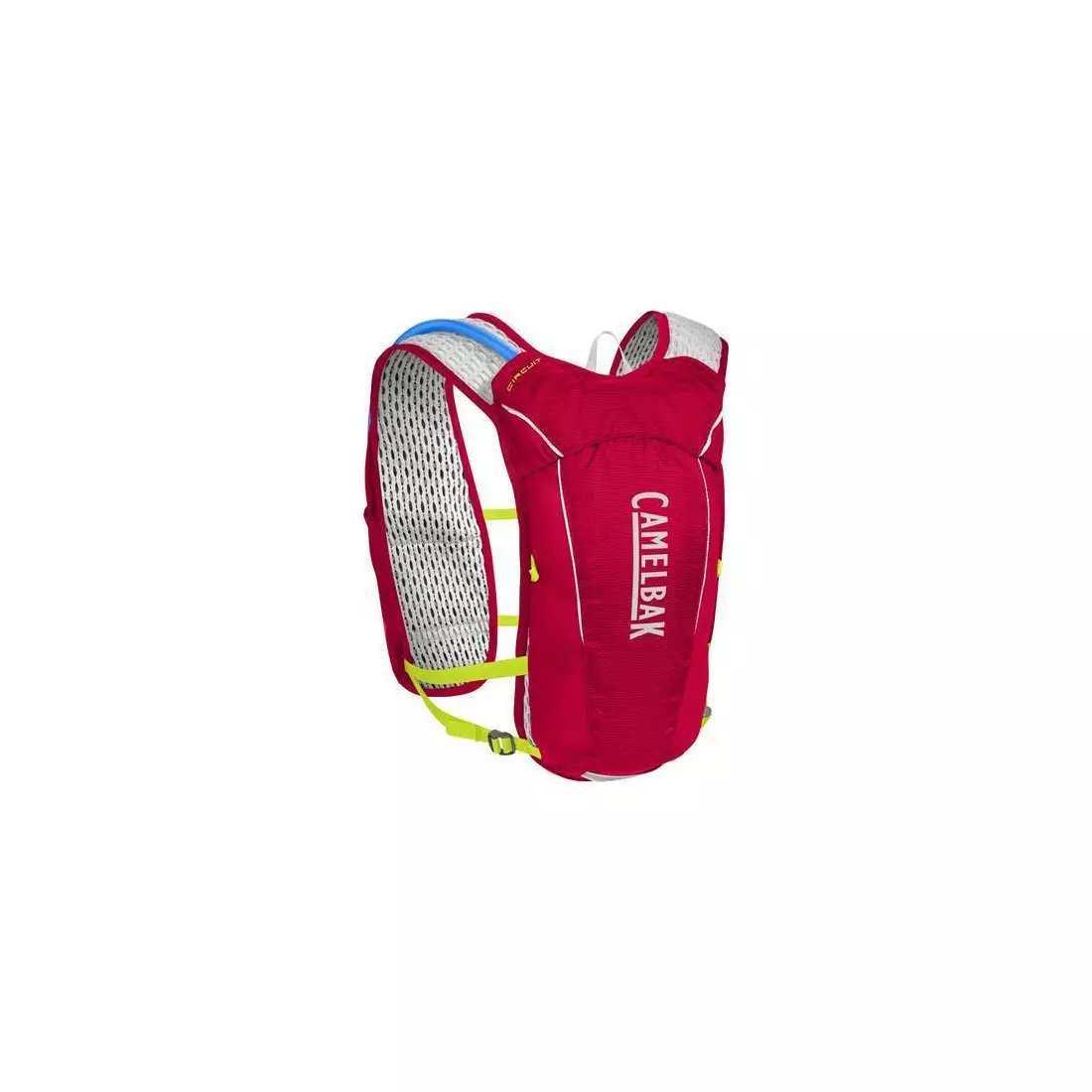 Camelbak SS18 running backpack with water bladder Circuit Vest 50oz /1.5L Crimson Red/Lime Punch 1138601000