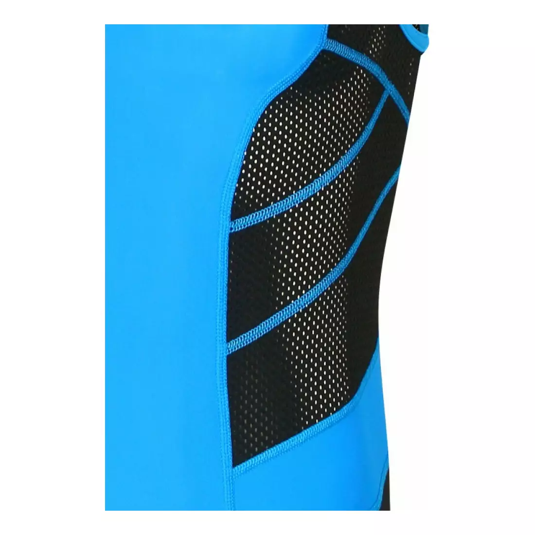 DEKO TRST-203 men's triathlon suit, black and blue