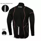 FDX 1300 winter bicycle court, Softshell, black-red