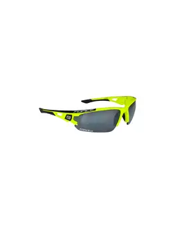 FORCE CALIBRE Cycling goggles flu-yellow-black 91051