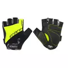 FORCE GRIP bicycle gloves fluo 90510