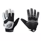 FORCE MTB AUTONOMY cycling gloves white 905690