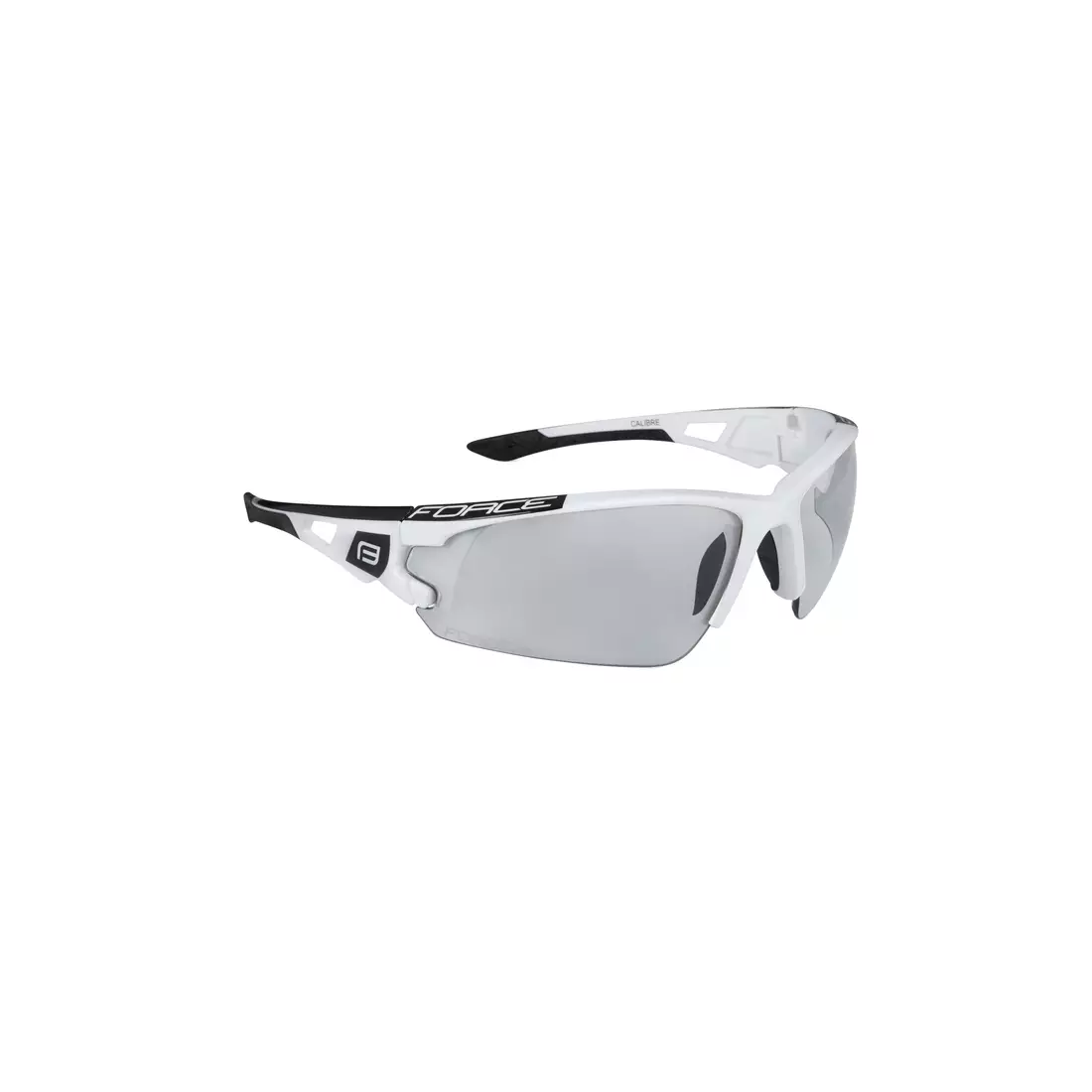 FORCE Photochromic sports glasses CALIBRE, White 91056