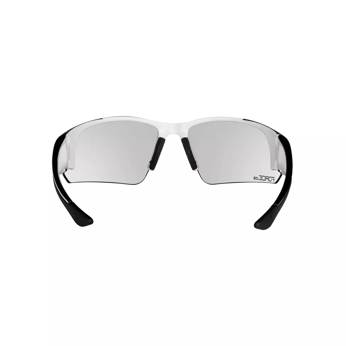 FORCE Photochromic sports glasses CALIBRE, White 91056
