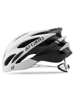 GIRO SAVANT - white and black matte bicycle helmet