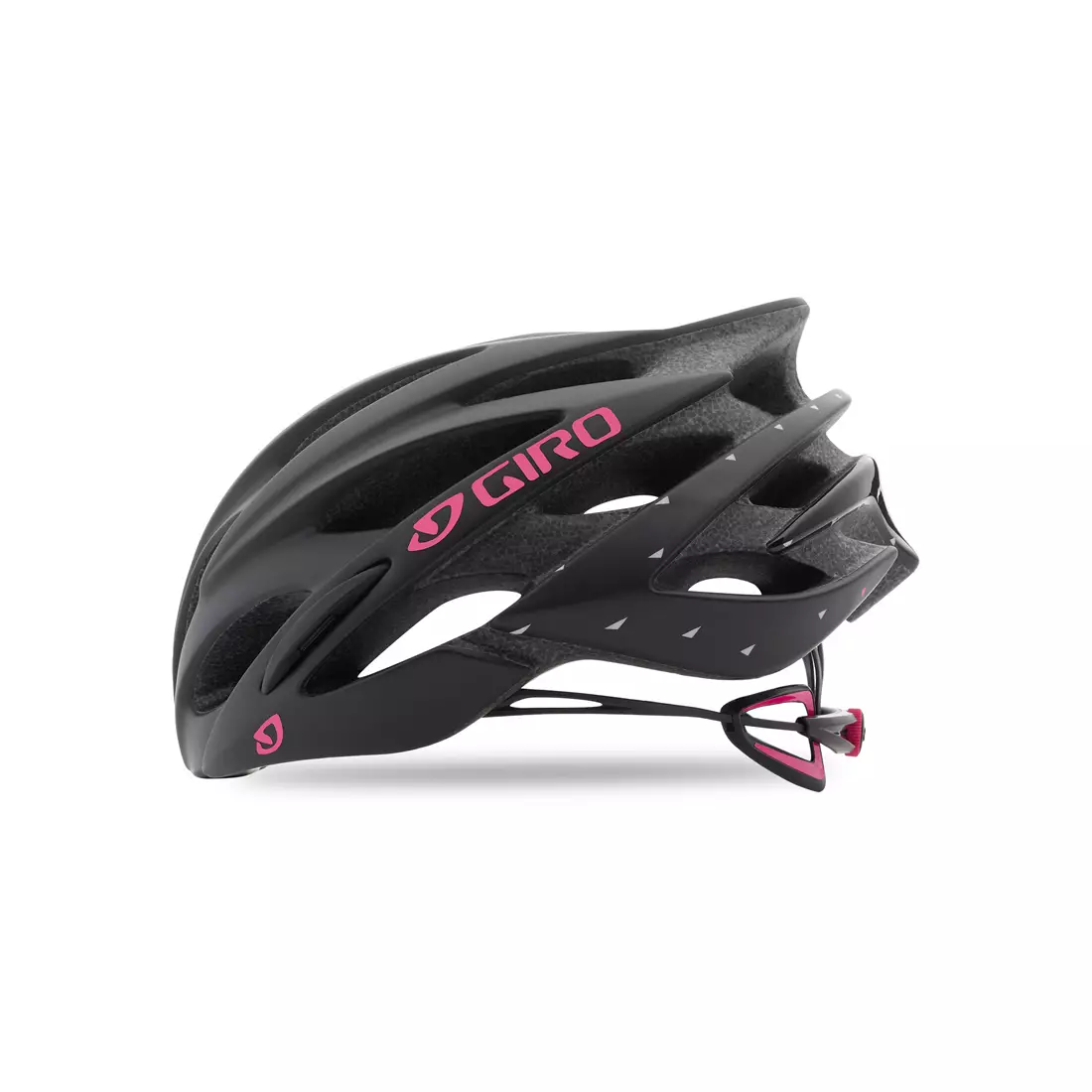 GIRO SONNET - women's bicycle helmet, black and pink matte