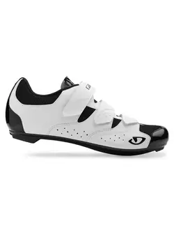 GIRO TECHNE - men's cycling shoes white/black