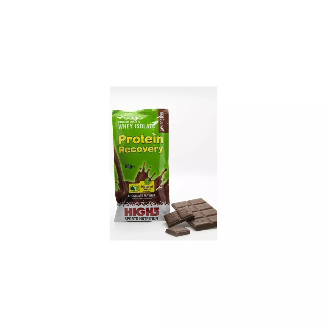 HIGH5 PROTEIN RECOVERY protein drink powder to dissolve, sachet 60 g flavor: CHOCOLATE