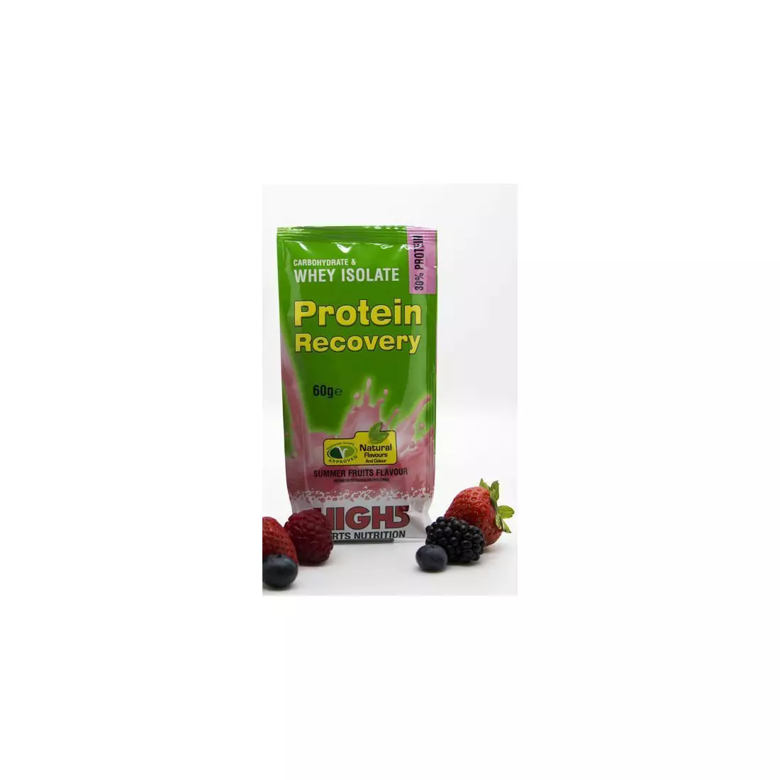 HIGH5 PROTEIN RECOVERY protein drink powder to dissolve, sachet 60 g flavor: SUMMER FRUITS