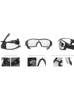 KOO OPEN - sports glasses LIME CEY00002.208 - lime-szkło-superblue/clear