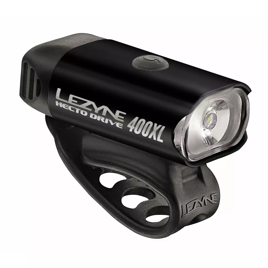 LEZYNE Lamp set HECTO DRIVE 400XL front 400 lumens, FEMTO rear 7 lumens, usb black, LZN-1-LED-9P-V904
