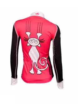 MikeSPORT DESIGN CAT SCRATCH women's cycling sweatshirt