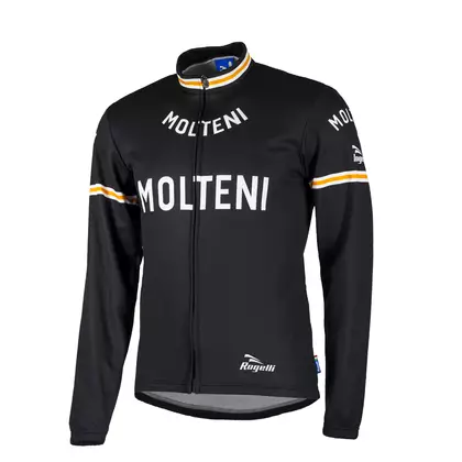 ROGELLI BIKE MOLTENI 001.217 - men's cycling jersey, black