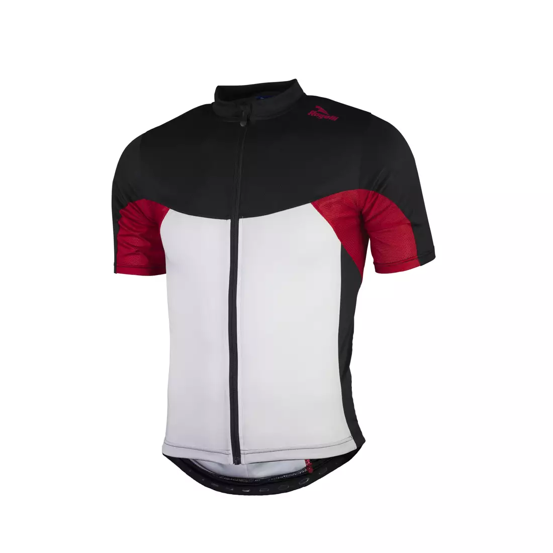 ROGELLI BIKE RECCO 2.0 men's cycling jersey, 001.137 - white-black-red