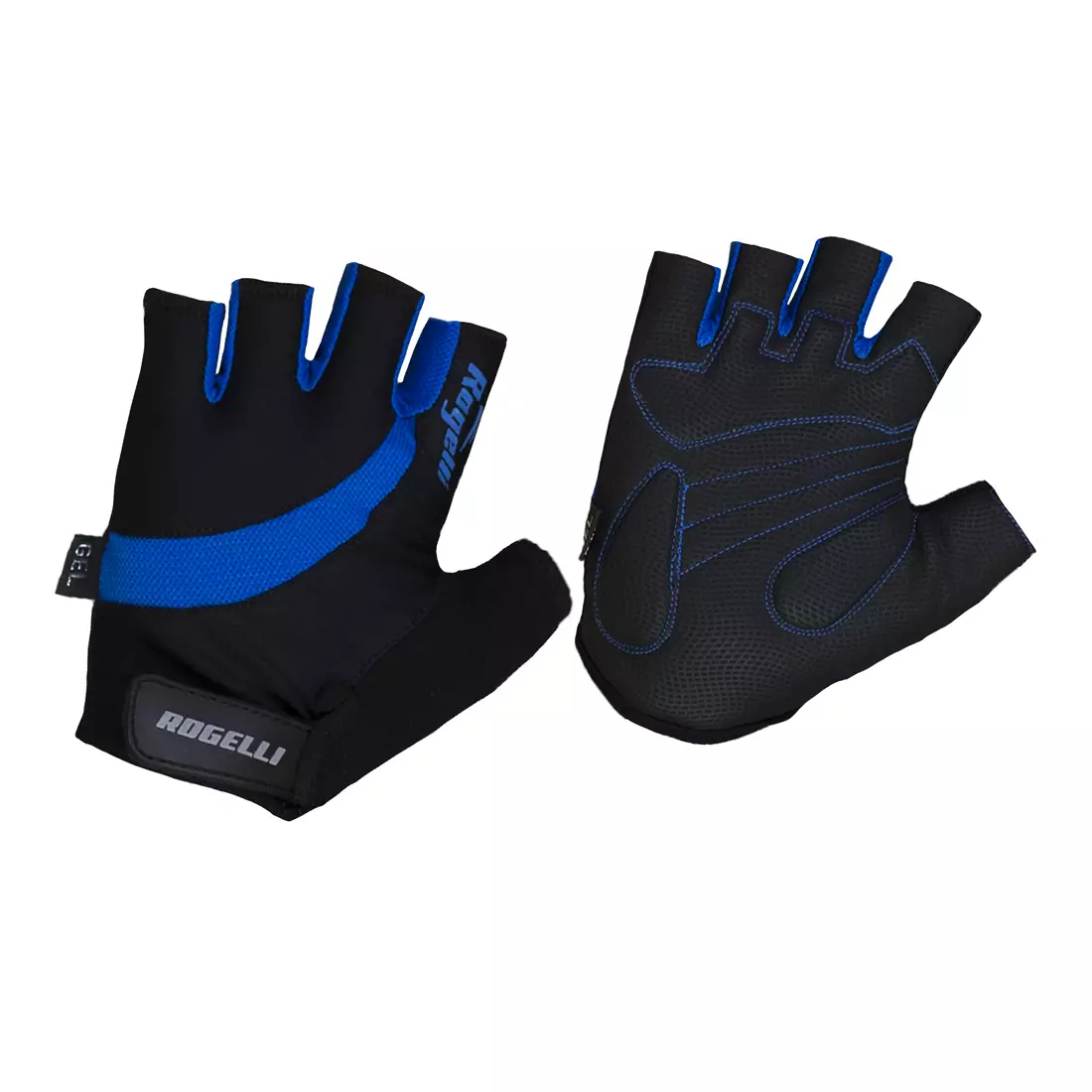 ROGELLI BIKE STRADA 006.350 - men's cycling gloves, black-blue