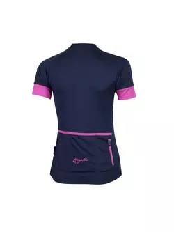 ROGELLI MODESTA ladies' cycling jersey, navy blue and pink