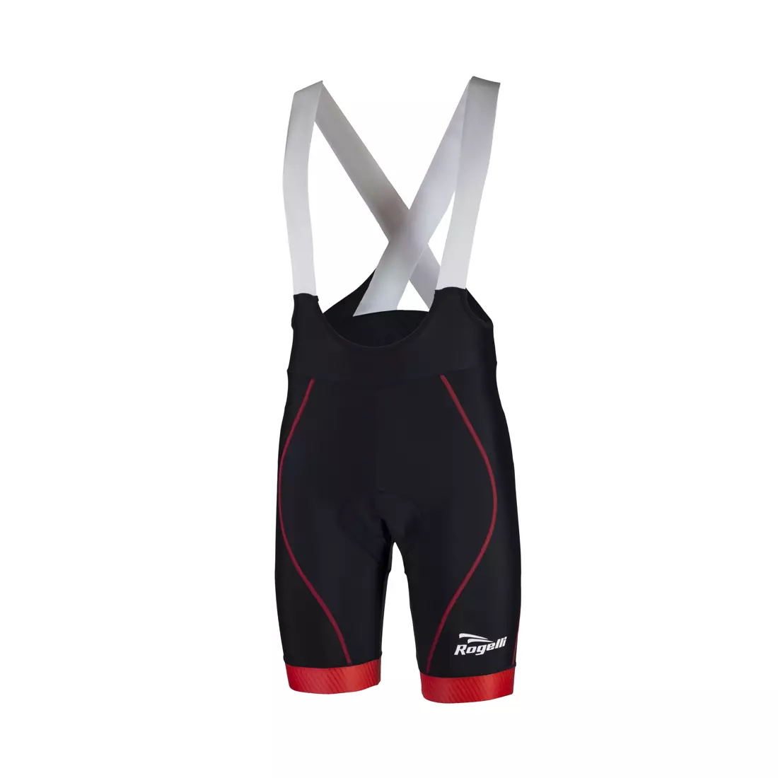 ROGELLI PORRENA 2.0 men's cycling shorts, harness, red