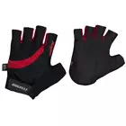 ROGELLI STRADA cycling gloves black-red 006.351