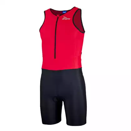 ROGELLI TRI FLORIDA 030.001 men's triathlon outfit, red and black