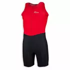 ROGELLI TRI FLORIDA men's triathlon suit, red