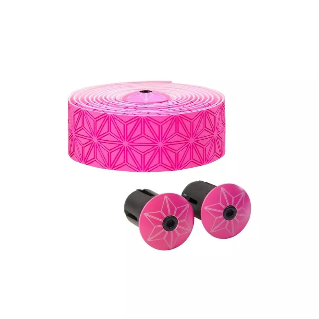 SUPACAZ BT-03 handlebar tape SUPER STICKY KUSH neon pink