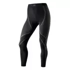 TERVEL OPTILINE OPT 4007 - women's thermoactive leggings color: black and gray