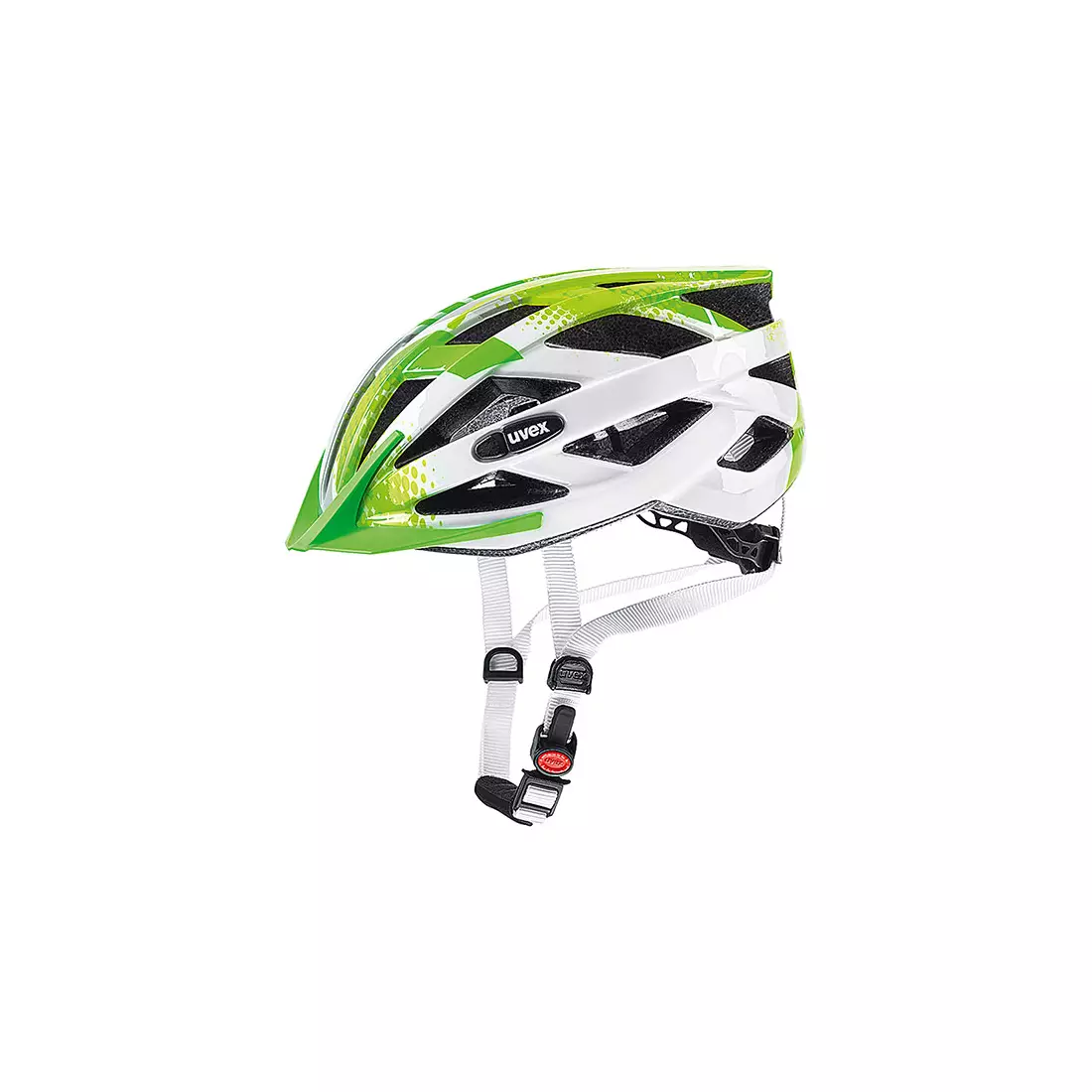UVEX AIR WING bicycle helmet 41442614 lime and white