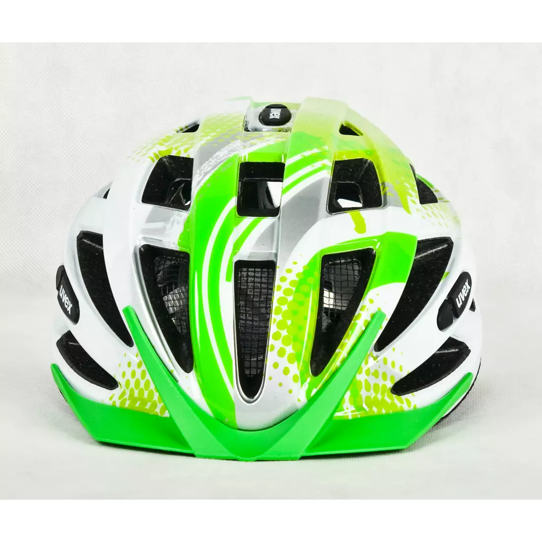 UVEX AIR WING bicycle helmet 41442614 lime and white