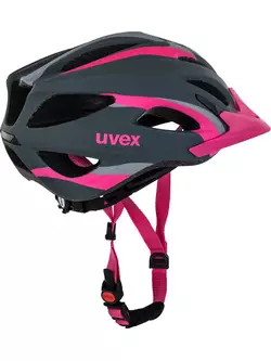 UVEX VIVA 2 bicycle helmet 410104mat18 gray pink matt